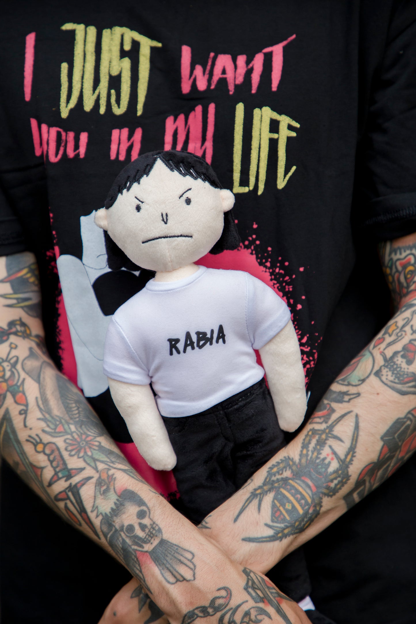 Plush Toy – Angustia / Ansiedad / Desesperación Handmade Emotional Dolls