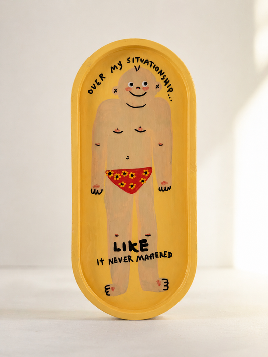 Handmade Illustrated Trays