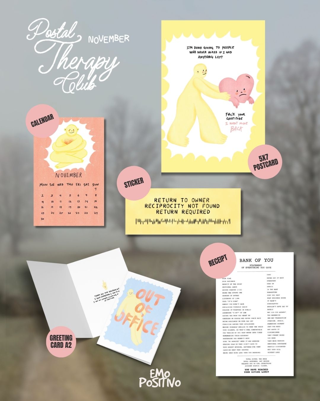 Postal Therapy Club