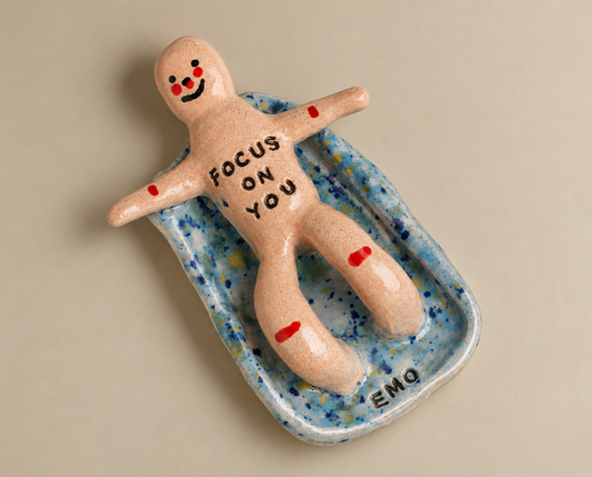 Focus on You Ceramic Figurine