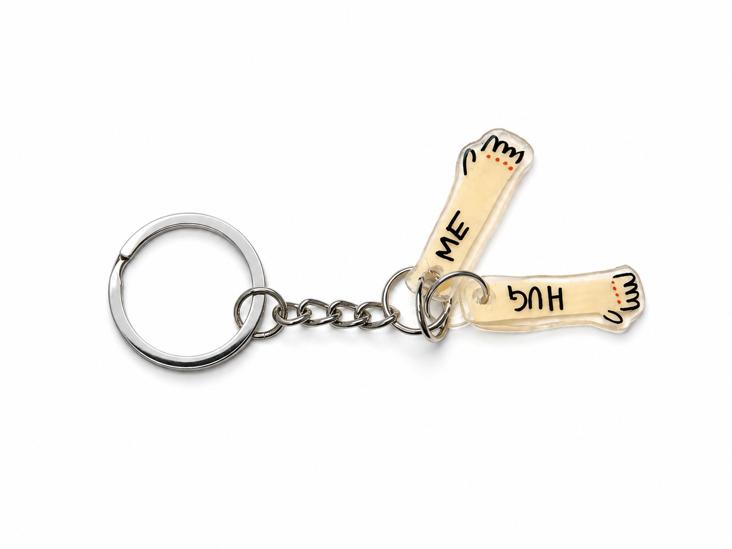 Handmade Illustrated Unique Keychain