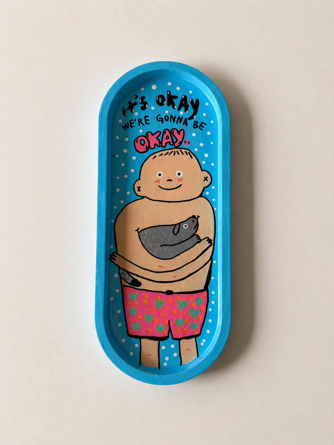 Handmade Illustrated Trays