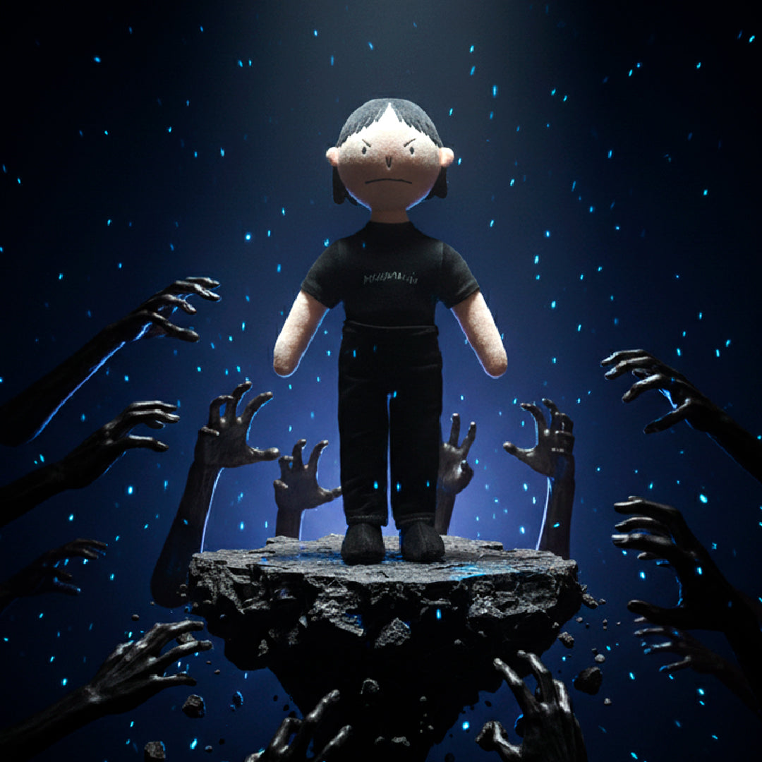 Plush Toy – Angustia / Ansiedad / Desesperación Handmade Emotional Dolls